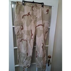 U.S. MILITARY TROUSERS PANTS DESERT CAMOUFLAGE COMBAT Xl G1